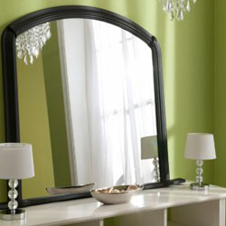 Click here to View Our selections of Black Overmantle Mirrors
