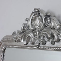 Click here to View Our selections of Silver Overmantle Mirrors