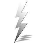Bolt of Lightning Mirror Design
