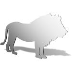 Lion Mirror Design