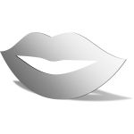 Lips Mirror Design