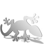 Lizard Mirror Design