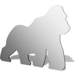 Gorilla Mirror Design