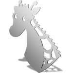 Giraffe Head Mirror Design