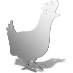 Chicken Mirror Design