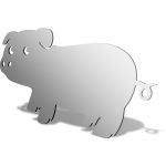 Pig Mirror Design
