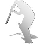 Cricket Player Mirror Design