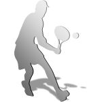 Tennis Player Mirror Design