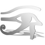 Egyptian Eye Mirror Design