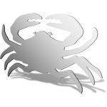 Crab Mirror Design